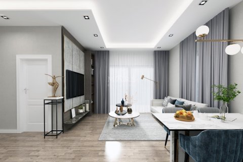 1+1 Lägenhet i Modern residence in the Kestel area, Alanya, Antalya, Turkiet Nr. 79654 - 12