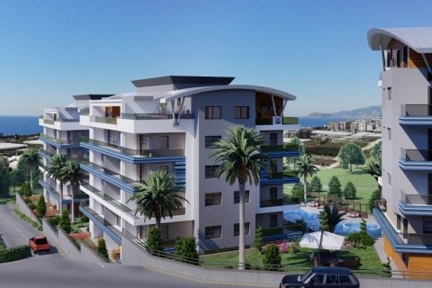 1+0 Lägenhet  i Alanya, Antalya, Turkiet Nr. 41722 - 11