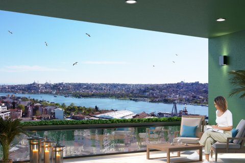 2+1 Lägenhet i Pera Blue, Beyoglu, Istanbul, istanbul, Turkiet Nr. 80703 - 5