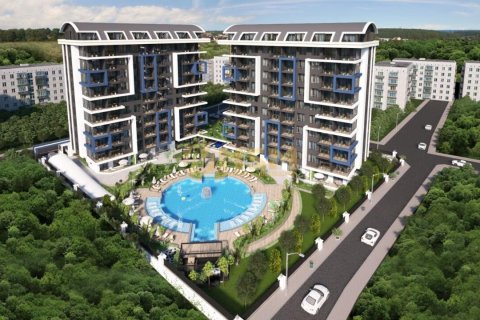 1+1 Lägenhet  i Alanya, Antalya, Turkiet Nr. 83884 - 16