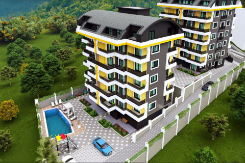 1+1 Lägenhet  i Oba, Antalya, Turkiet Nr. 82324 - 9
