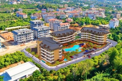 1+2 Lägenhet  i Alanya, Antalya, Turkiet Nr. 41377 - 2