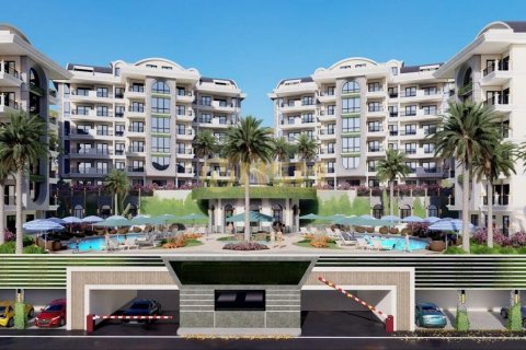 3+1 Lägenhet  i Alanya, Antalya, Turkiet Nr. 83854 - 1