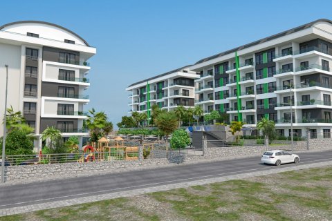 1+1 Lägenhet  i Alanya, Antalya, Turkiet Nr. 83784 - 8