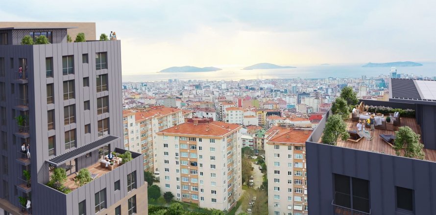 2+1 Lägenhet i Kalamis Adalar, Maltepe, istanbul, Turkiet Nr. 80676