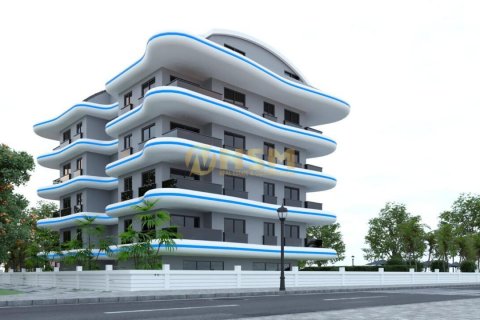 1+1 Lägenhet  i Alanya, Antalya, Turkiet Nr. 83788 - 2