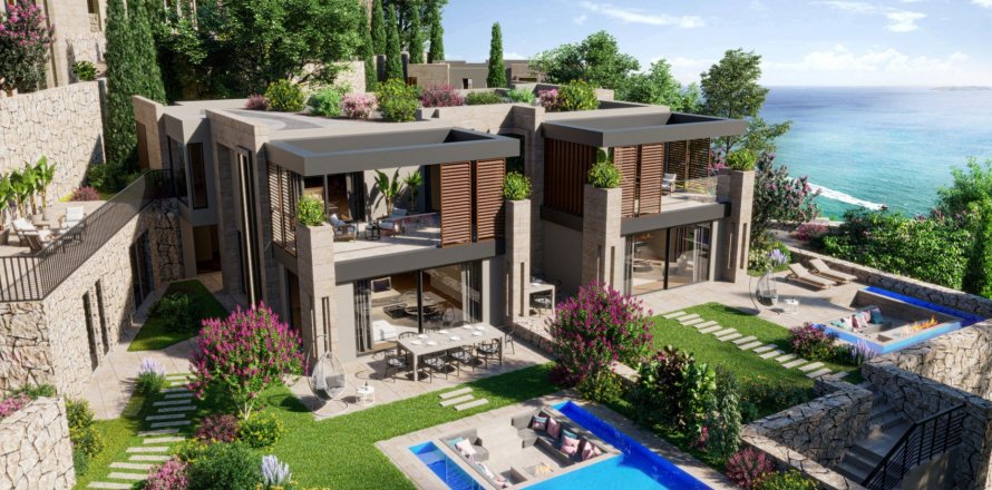 3+1 Villa  i Mugla, Turkiet Nr. 81919