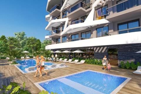 1+1 Lägenhet  i Alanya, Antalya, Turkiet Nr. 82831 - 6