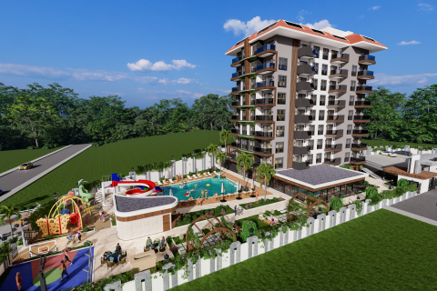 2+1 Lägenhet i Moonlight Park Residence, Alanya, Antalya, Turkiet Nr. 84628 - 11
