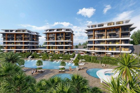 1+1 Lägenhet  i Alanya, Antalya, Turkiet Nr. 80288 - 2