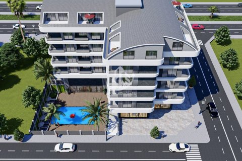 1+1 Lägenhet  i Gazipasa, Antalya, Turkiet Nr. 84033 - 6