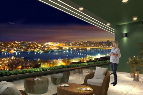 2+1 Lägenhet i Pera Blue, Beyoglu, Istanbul, istanbul, Turkiet Nr. 80703 - 1