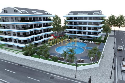 1+1 Lägenhet  i Alanya, Antalya, Turkiet Nr. 83788 - 5