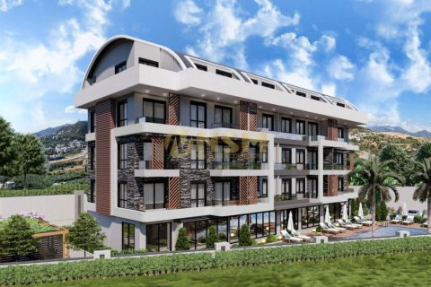 1+1 Lägenhet  i Alanya, Antalya, Turkiet Nr. 83945 - 7