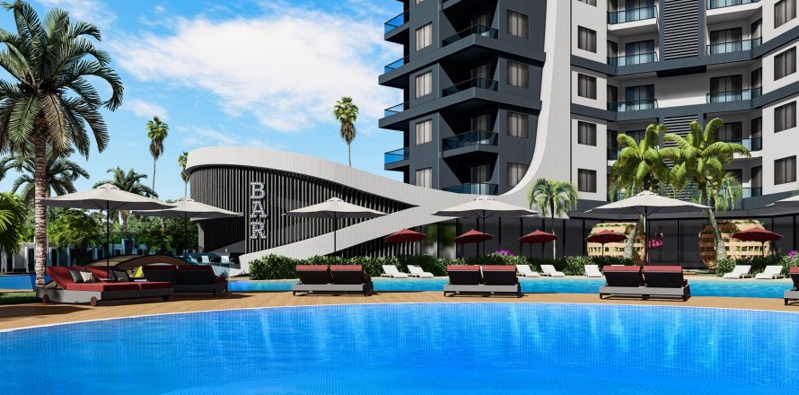 2+1 Lägenhet i Mostar Residence, Avsallar, Antalya, Turkiet Nr. 84126