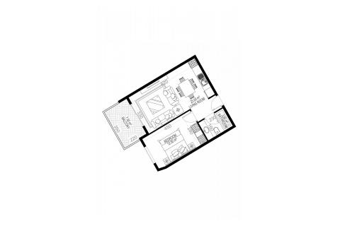 1+1 Lägenhet i Yekta Sungate Residence, Gazipasa, Antalya, Turkiet Nr. 51951