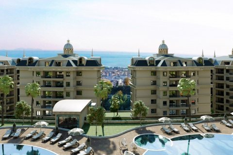 1+1 Lägenhet  i Alanya, Antalya, Turkiet Nr. 85323 - 6