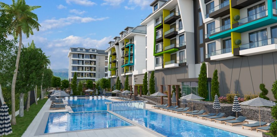 Dubleks daire  3+1  Kargıcak, Alanya, Antalya, Türkiye №23534