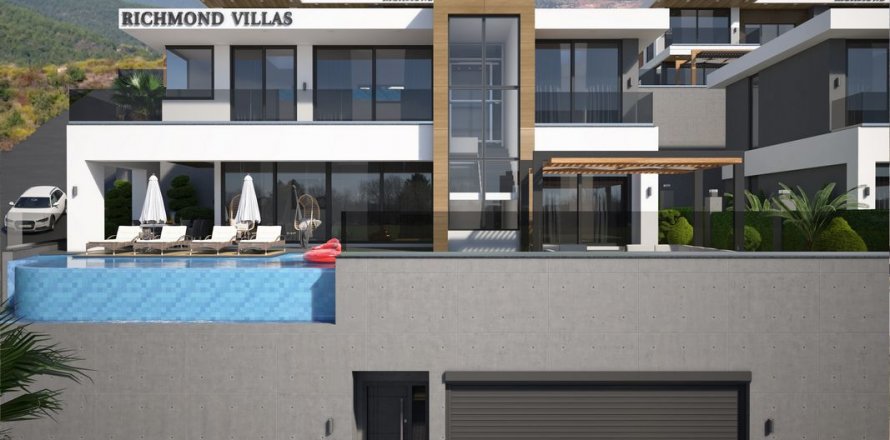 Villa  4+1  Kargıcak, Alanya, Antalya, Türkiye №23838