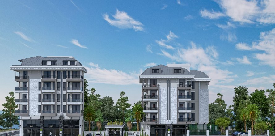 Daire Elite Life VIII 1+1, Kargıcak, Alanya, Antalya, Türkiye №46133