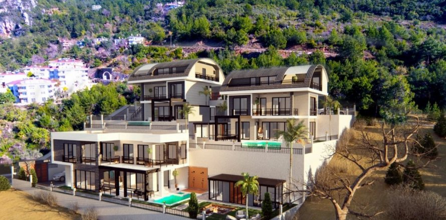 Villa  2+1  Alanya, Antalya, Türkiye №39511