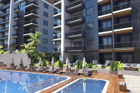 Daire Ultra-new low-rise residential complex of comfort class at affordable prices, built among orange trees in the Oba area. 1+0, Alanya, Antalya, Türkiye №49640 - 17