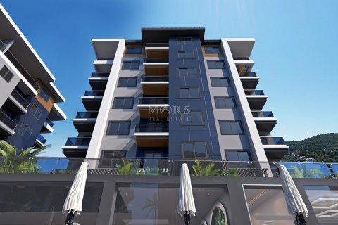 Daire Ultra-new low-rise residential complex of comfort class at affordable prices, built among orange trees in the Oba area. 1+0, Alanya, Antalya, Türkiye №49640 - 25