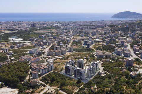 Daire Ultra-new low-rise residential complex of comfort class at affordable prices, built among orange trees in the Oba area. 1+0, Alanya, Antalya, Türkiye №49640 - 12