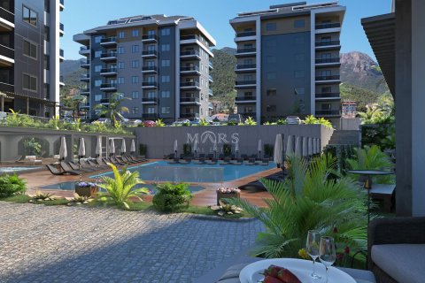 Daire Ultra-new low-rise residential complex of comfort class at affordable prices, built among orange trees in the Oba area. 1+0, Alanya, Antalya, Türkiye №49640 - 28
