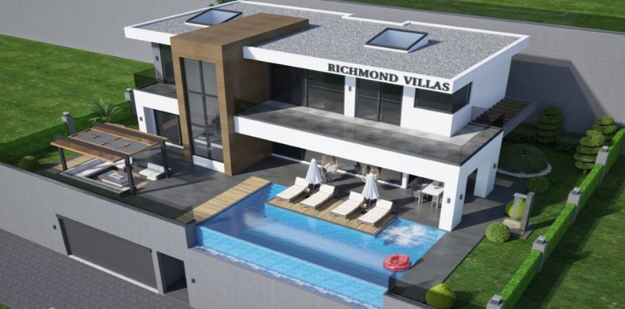 Villa  3+1  Kargıcak, Alanya, Antalya, Türkiye №52088