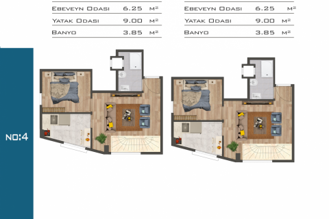 Daire  2+1  İstanbul, Türkiye №51465 - 23