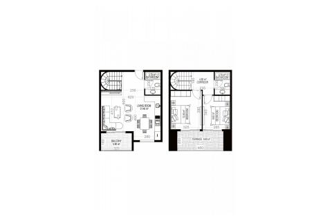 Dubleks daire Yekta Sungate Residence 2+1, Gazipaşa, Antalya, Türkiye №52006
