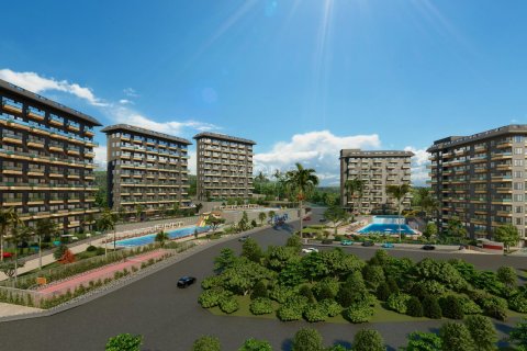 Daire A comfortable and cozy complex on the Mediterranean coast surrounded by dense pine forests 2+1, Alanya, Antalya, Türkiye №53919 - 30