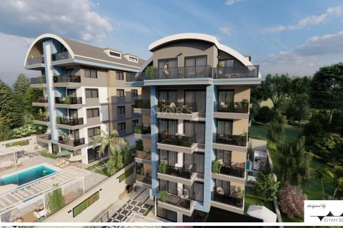 Daire Residential complex located in one of the best areas of Alanya &#8211; Oba. With a beautiful view of the sea and mountains 2+1, Alanya, Antalya, Türkiye №59220 - 14