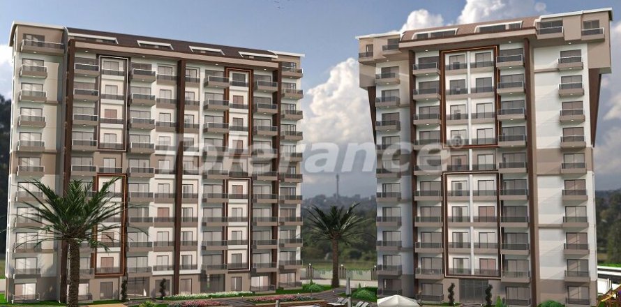 Daire  1+1  Alanya, Antalya, Türkiye №62922