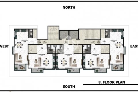 Daire  1+1  Avsallar, Antalya, Türkiye №63727 - 27