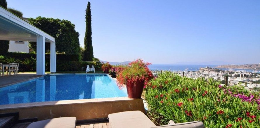 Villa  5+1  Bodrum, Muğla, Türkiye №69617