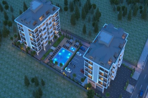 Konut kompleksi  1+1  Kargıcak, Alanya, Antalya, Türkiye №79767 - 9