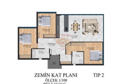 Villa  3+1  Girne,  №85712 - 14