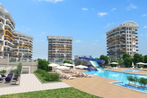 Жилой комплекс Комплекс с условиями отеля и частным пляжем  в Авсалларе, Анталья, Турция №6292 – фото 3