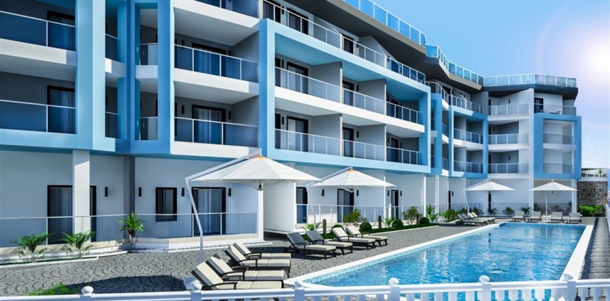 Жилой комплекс Suite Residence  в Каргыджаке, Аланья, Анталья, Турция №37844