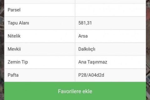 Продажа земельного участка  в Каргыджаке, Аланье, Анталье, Турция, 581.31м2, №37175 – фото 2