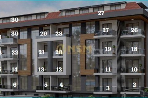 Продажа квартиры  в Аланье, Анталье, Турция 1+1, 45м2, №48232 – фото 17