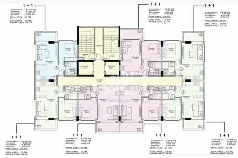 Продажа квартиры  в Авсалларе, Анталье, Турция 1+1, 44м2, №48742 – фото 25