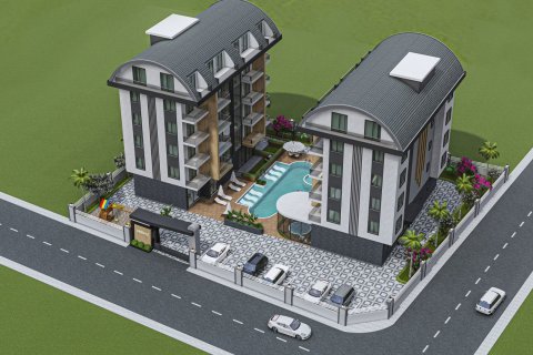 Продажа квартиры  в Оба, Анталье, Турция 1+1, 46м2, №48134 – фото 8