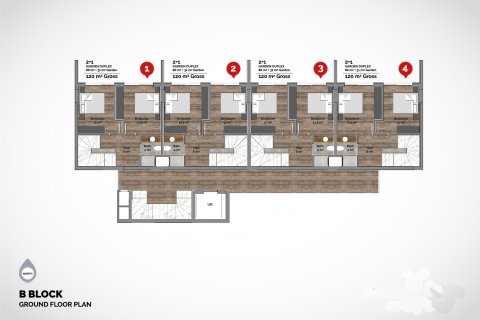 Продажа квартиры  в Аланье, Анталье, Турция 2+1, 120м2, №51474 – фото 21