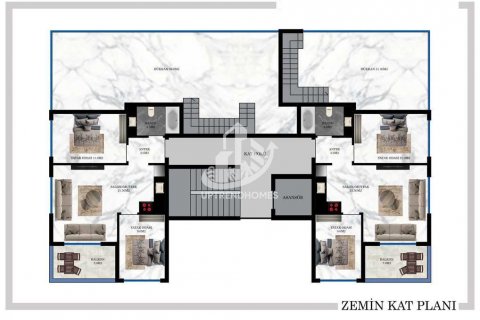 Продажа квартиры  в Оба, Анталье, Турция 1+1, 42м2, №50614 – фото 14