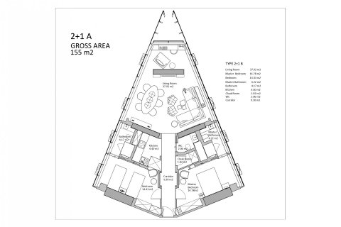 Продажа квартиры  в Стамбуле, Турция 2+1, 131м2, №53762 – фото 19