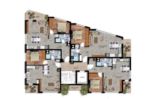Продажа квартиры  в Анталье, Турция 1+1, 55м2, №53581 – фото 9