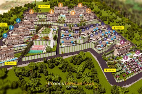 Жилой комплекс Exodus Premium Town  в Каргыджаке, Аланья, Анталья, Турция №61970 – фото 7